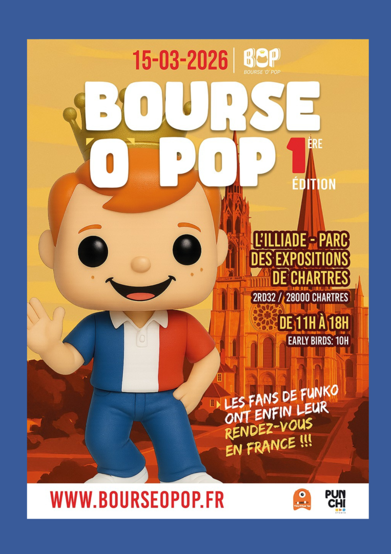 La Bourse 'O' Pop débarque à Chartres !