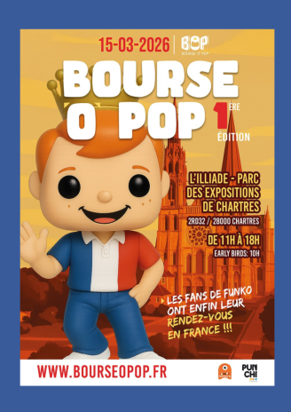 La Bourse 'O' Pop débarque à Chartres !