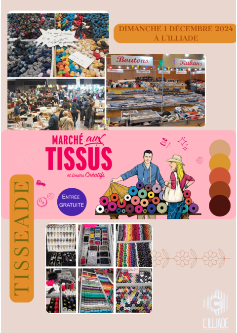 Tisséade Marché Aux Tissus 